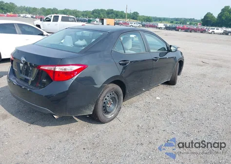 2017 Toyota Corolla Le from USA, damaged, VIN 2T1BURHE4HC750763